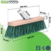 ToolSpace Street Broom 30 cm – 1 Piece – Wooden