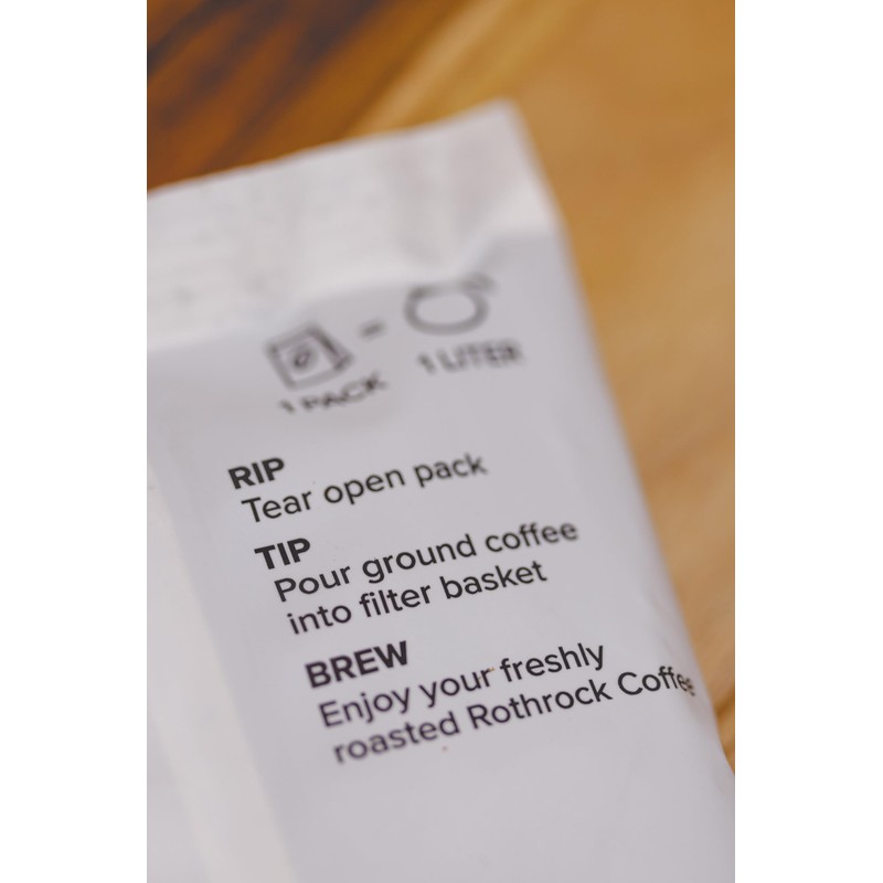 Rothrock Coffee - Dark Roast - Pre-Ground Fractional Coffee -