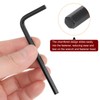 sourcing map 30pcs Hex Key Wrench 4mm Metric CR-V L