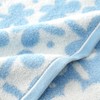 sense gnosis Blue Floral Hand Towels Set of 2 Clovers
