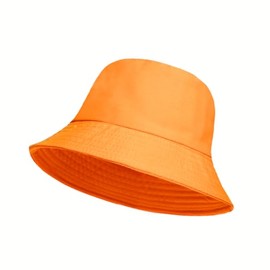 Gadgets Mafia Oasis Band Song Bucket Hats,Printed - 100% Cotton, Adult One-Size fits All -Reversible (UK, Alpha, One Size, Orange)