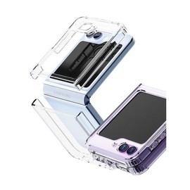 Design Skin (신세계김해점)( 갤럭시 Z플립5 ) 피닉스 범퍼-올클리어 ITM26743 (Shinsegae Gimhae Store) (Galaxy Z Flip 5) Phoenix Bumper - All Clear ITM26743