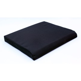 Karman Deluxe Foam Wheelchair Cushion, Black, 20"x16"x2"