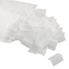 JCBIZ 100pcs Clear Horticulture Grafting Clamps 2mm Plastic Plant Grafting