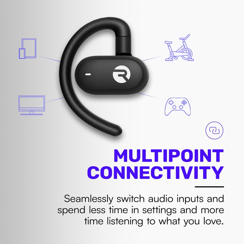 Raycon Everyday Open Earbuds – True Wireless Open Ear Bluetooth