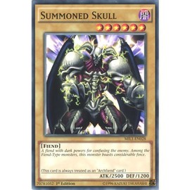YuGiOh : MIL1-EN028 1st Ed Summoned Skull Common Card - ( Millennium Pack ) by Deckboosters