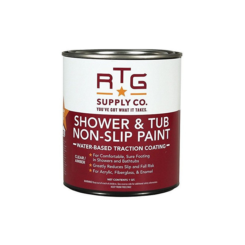 RTG Shower & Tub Non-Slip Paint (Quart, Cream)