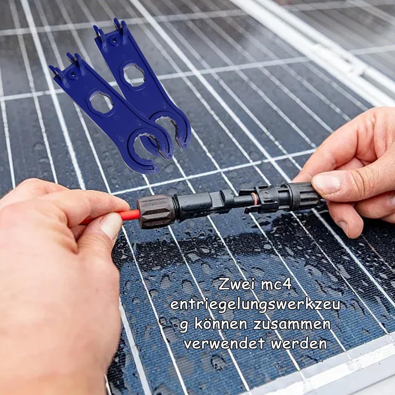 Xyvona MC4 Key Spanner Set, MC4 Plug Tool, MC4 Release