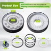 OEM W10734521 Washer Clutch Kit Compatible with Whirlpool Maytag Kenmore
