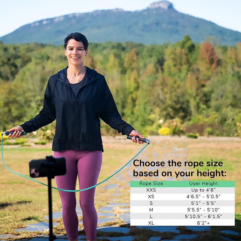 Crossrope Replacement Weighted Jump Ropes - 1/4 LB and 1/2