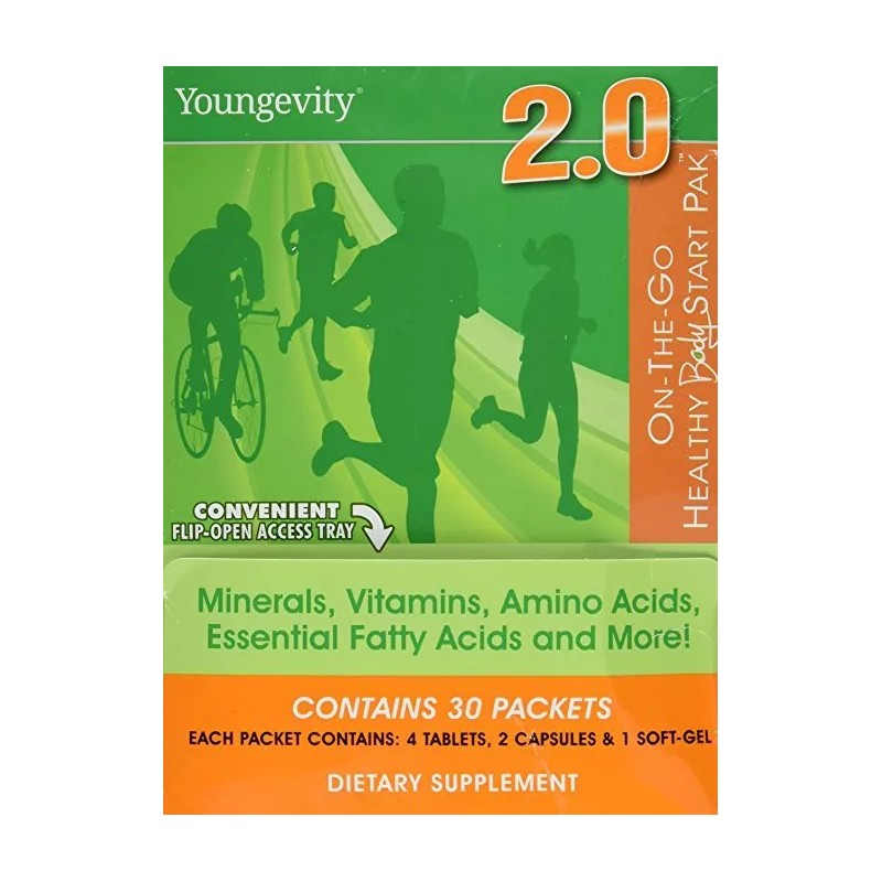 Youngevity Healthy Body Start Pak 2.0 On-the-go (30 packets) youngevity