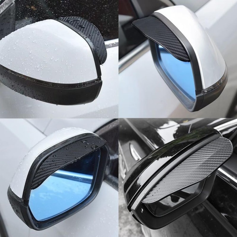 Car Rear View Mirror Rain Visor Guard, Auto Side Mirror