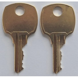 Replacement 2-Keys Cut to Code D339A All-Lock Utility Locks (You Must Have The Letter D Before The Numbers & A Letter After The Numbers)(Cut by Key Copy Express) fit All Locks with Key Code D339A