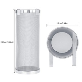 Hopper Spider Strainer 300 Hop Spider Hopfenfilter Micron Colador de Filtro de Lúpulo de Acero Inoxidable para Cerveza Casera Hervidor de Cerveza Homebrew Lúpulo Cerveza y té