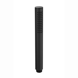 ENKI, E20, Round Pencil Hand Shower with Rubber Jets, Matte Black