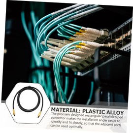 SHOWERORO 1pc Optical Audio Cable Plated Fiber Cord for Tv and Game Consoles Male to Male Connection Sound Output for Home Theater Systems