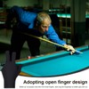 AOEVUIR 1 x Three Finger Billiard Gloves, Breathable Pool Gloves,