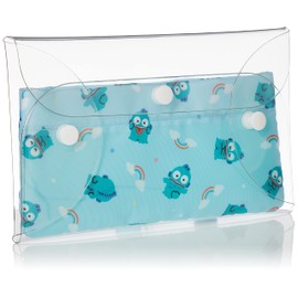 Sanrio Clear Multi Case with Pouch, Sanrio Pouch, Cosmetic Pouch, Square Pouch, Small Item, Clear, Transparent, Inner Pouch, My Melody, Chromi, Cinnamorroll, Hangyodon, Pochakko, Sanrio Characters