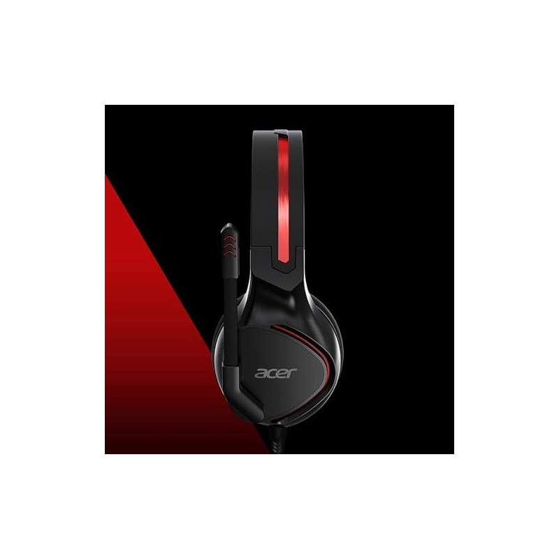 Acer Nitro - Auriculares para juegos, micrófono flexible, diadema ajustable