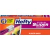 Hefty Slider Bags, Quart, 20 CT