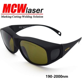 MCWlaser IPL Laser Safety Glasses 190nm-2000nm Laser Goggles Typical for Beauty & Cosmetology Device Absorption Type EP-20 Style 9