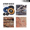 TPmax 4-1/2" x7/8'' Stripping Discs Rust Remover Wheel Remove Paint