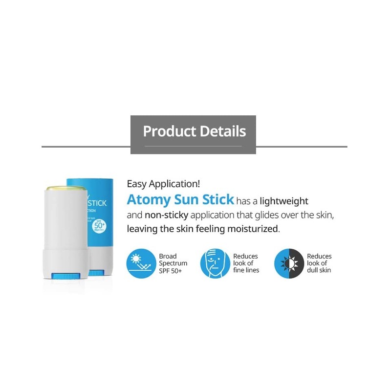 Atomy Protector Solar en Barra 15gr Sun Stick FPS 50+