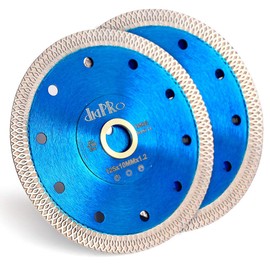 Diapro Tile Blade Super Thin Diamond Porcelain Saw Blade for Tile Porcelain Ceramic (5"-2pc)