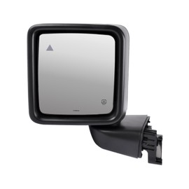 Flynsu Left Power Heated Door Mirror w/Blind Spot Replacement for 2018-2021 Jeep Wrangler Gladiator 68281893AE, CH1320451