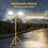 24000 Lumen Work Lights with Stand, 2 Adjustable Head LED