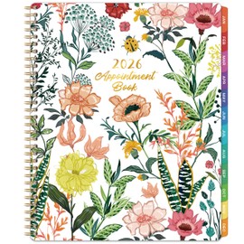2026 Appointment Book/Planner - 2026 Daily Hourly Planner, Jan 2026 - Dec 2026, Weekly Appointment Book, 8.5" x 11", 30-Minute Interval, Lay-Flat, Tabs, Ample Space with Notes ＆ To-Do Lists