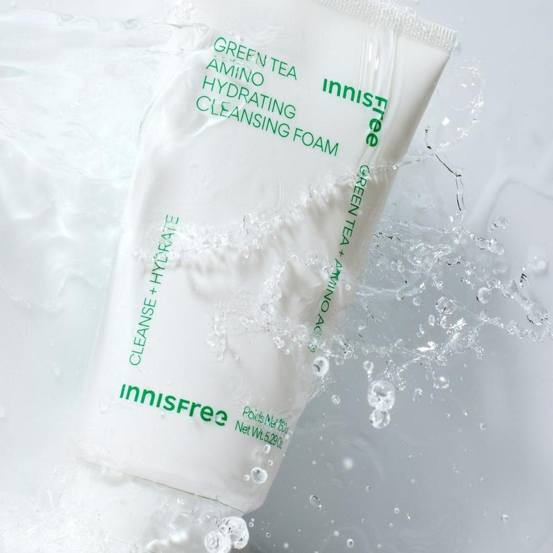 Innisfree [이니스프리]그린티 아미노 수분 클렌징 폼 Innisfree Green Tea Amino