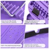Slant Board Calf Stretcher Board, Plastic 10-Level Adjustable Incline Board