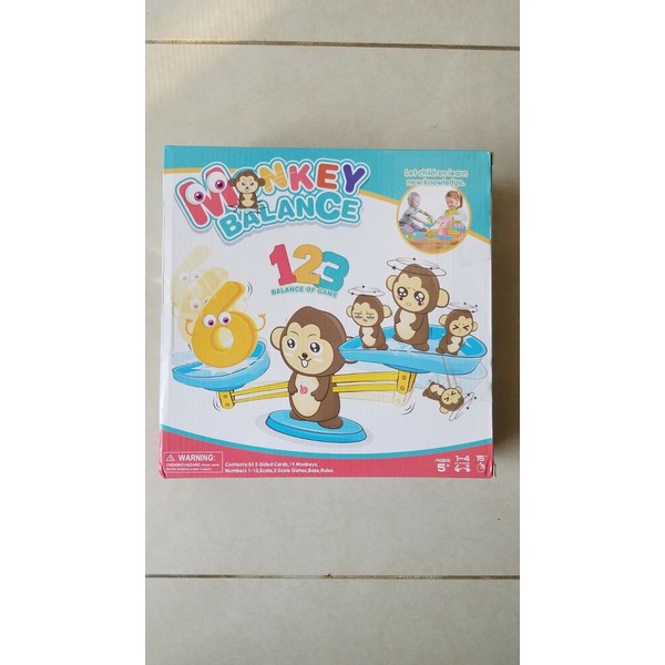 Yu Da Toy Monkey Balance Math Game For Girls and