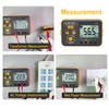 VC60B Insulation Resistance Tester,SKYCENX Megohmmeter Megaohm Meter,with 250V/500V/1000V Test Voltage