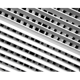 12"w X 12"h Aluminum Double Deflection Adjustable Air Supply HVAC Diffuser - Full Control Vertical/Horizontal Airflow Direction - Vent Duct Cover [Outer Dimensions: 13.6"w X 13.6"h]