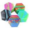 Green Nexus 5 Packs 25ML Non-Stick Food Grade Hexagon Silicone