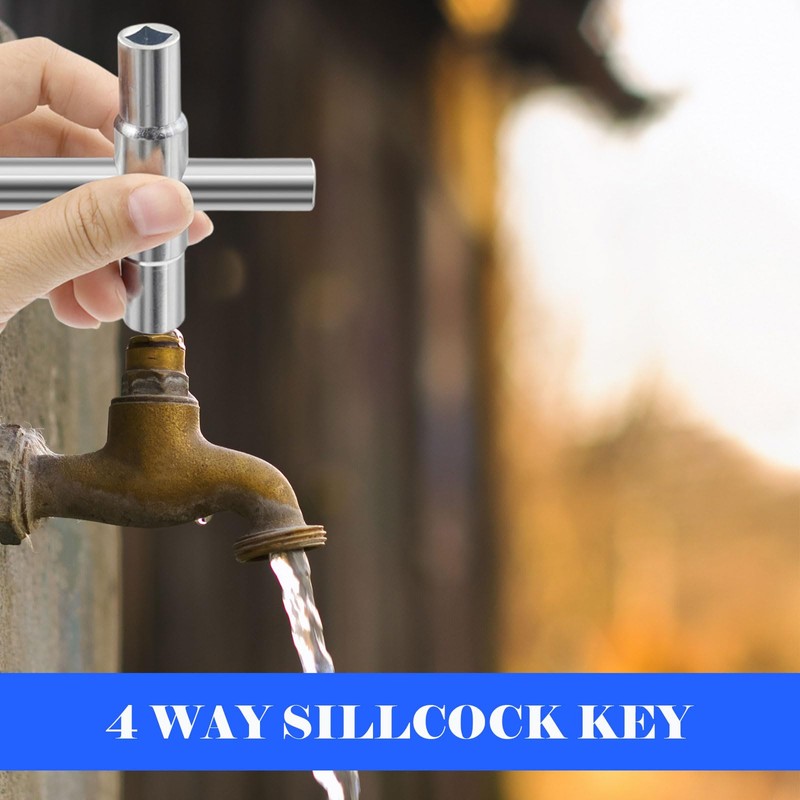 Square key, 4-way tap key, heating key, cross tap tool,