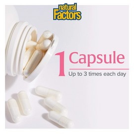 Natural Factors Magnesium Citrate 150mg 360 Capsules 3, 360 / 내추럴 팩터스 마그네슘 구연산 150mg 360캡슐 3개, 360개