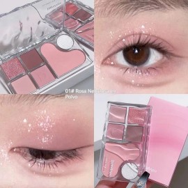 La Paleta De Sombras De Ojos Daimanpu Water Moon De Seis