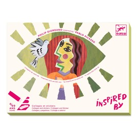 Djeco DJ09386 Square Heads Set - Cubism Inspired by Pablo Picasso