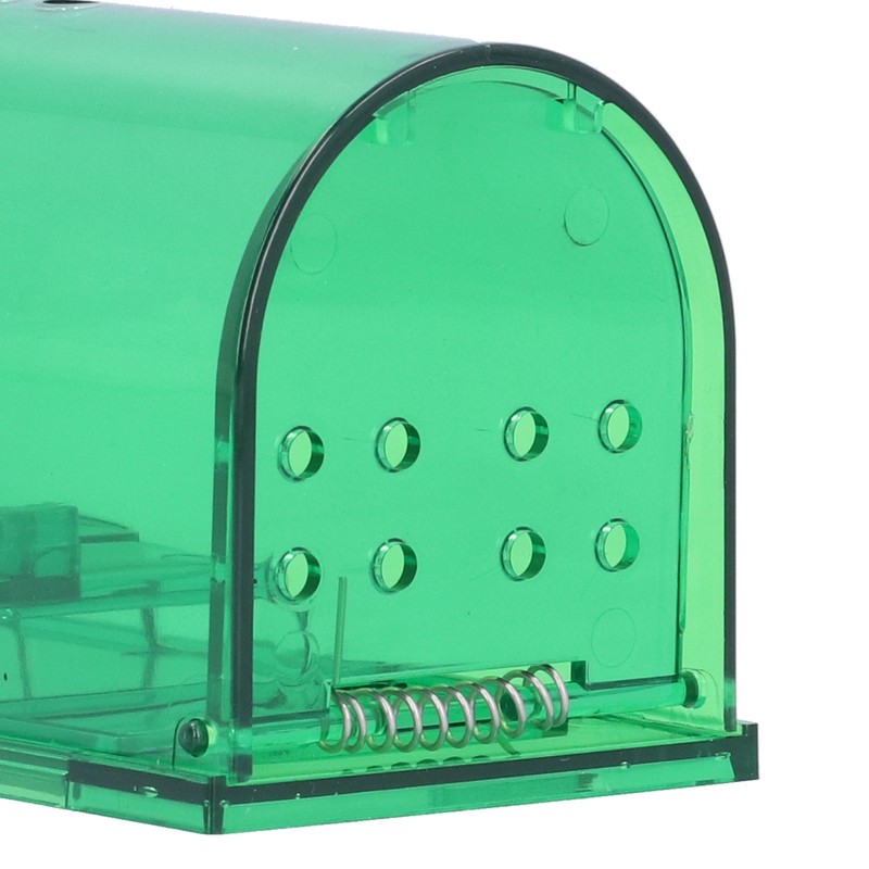 2Pcs Waterproof Mouse Trap Cage Automatic Plastic Mouse Catcher for
