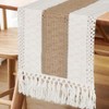 Boho Table Runner, Splicing Macrame Tables Runner, Woven Farmhouse Style
