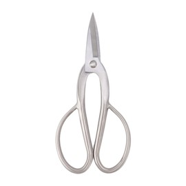 Bonsai Scissors 20CM Stainless Steel Indoor Garden Shears Floral Stem Herbs Clippers for Cutting Flowers Trimming Plants Sliver