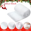 ZoneYan Christmas Snow Blankets, Artificial Snow Blanket, Artificial Snow Decoration,