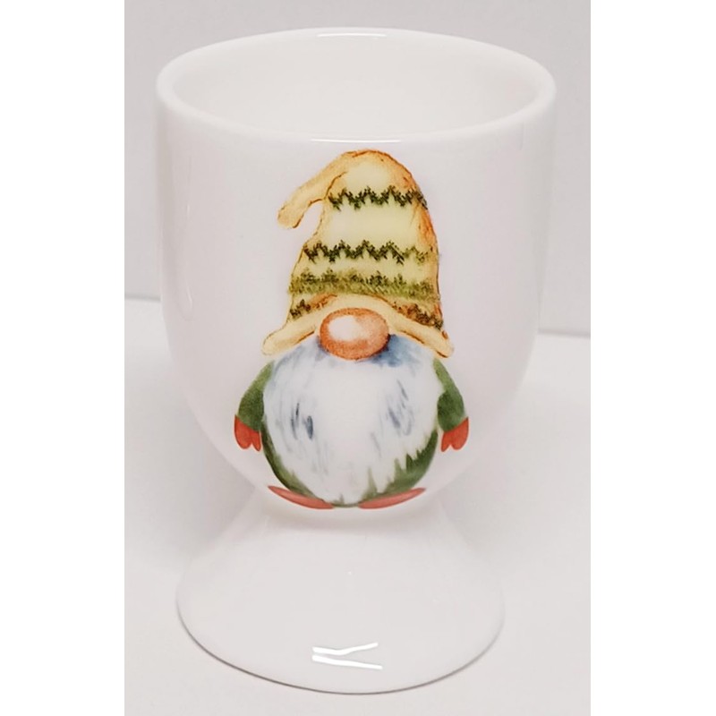 Lucky Gonks Egg Cups Set of 4 Bone China Gnome