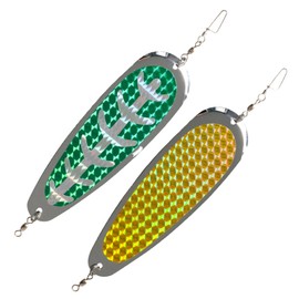 Dodger Light Trolling Cremus Trolling Accessories Fishing Equipment Freshwater Fishing Flasher Boat Fishing Lures Rig Rigging (Set of 2)