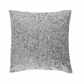 Homescapes Luxury Boucle Cushion Cover Square Dark Grey Decorative Cushion for Sofa or Bed 45 x 45 cm