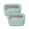 Caraway 2pc Glass Food Storage Set - 2.6 Cup Food