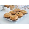 Fox Run 4867 Muffin Pan, 6 Cup, Stainless Steel